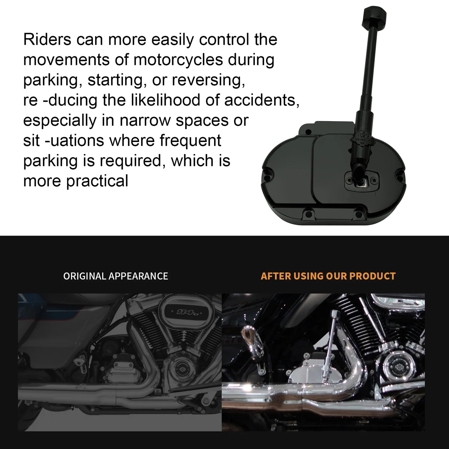 Motorcycle Reverse Gear Clutch for 2014-2016 Street Glide,2014-2017 Road Glide,2014-2016 Ultra Classic Electra Glide,2014-2016 Road Glide Ultra Black Mirror 