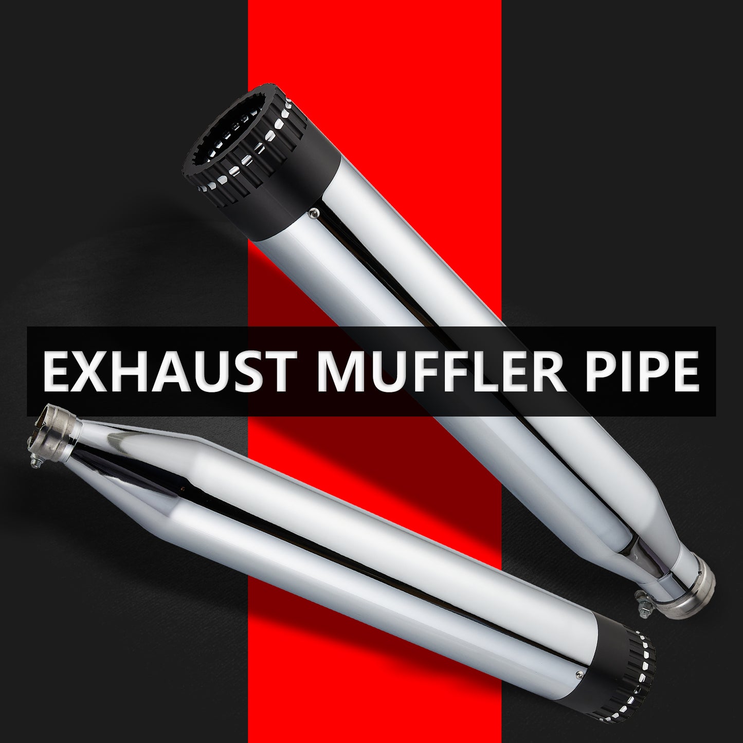 Super Loud Version Slip On Exhaust Muffler Pipe for Harley Davidson Touring Road King,Electra Glide,Street Glide,Ultra Limited,Road Glide 1995-2016