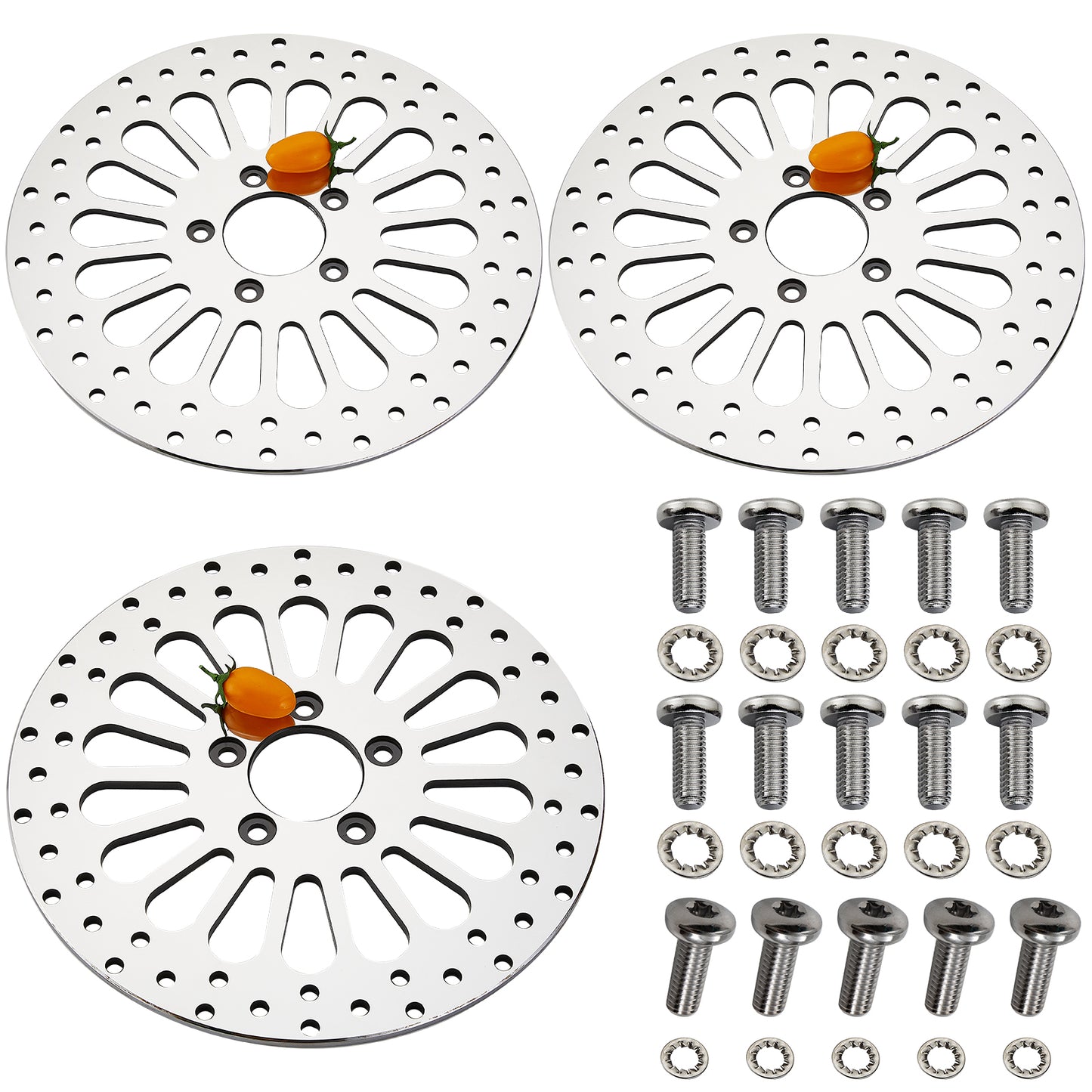 11.8'' Front Brake Rotor for Harley Davidson Touring Road Glide, Road King, Street Glide, Ultra Limited 2008 2009 2010 2011 2012 2013 2014 2015