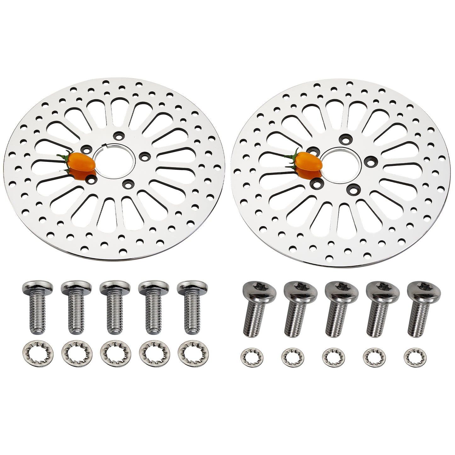 11.5'' Brake Rotor for Harley Davidson Touring Sportster Dyna and Early Super Glide Softail Great Performance Superior Heat Dissipation Brake part