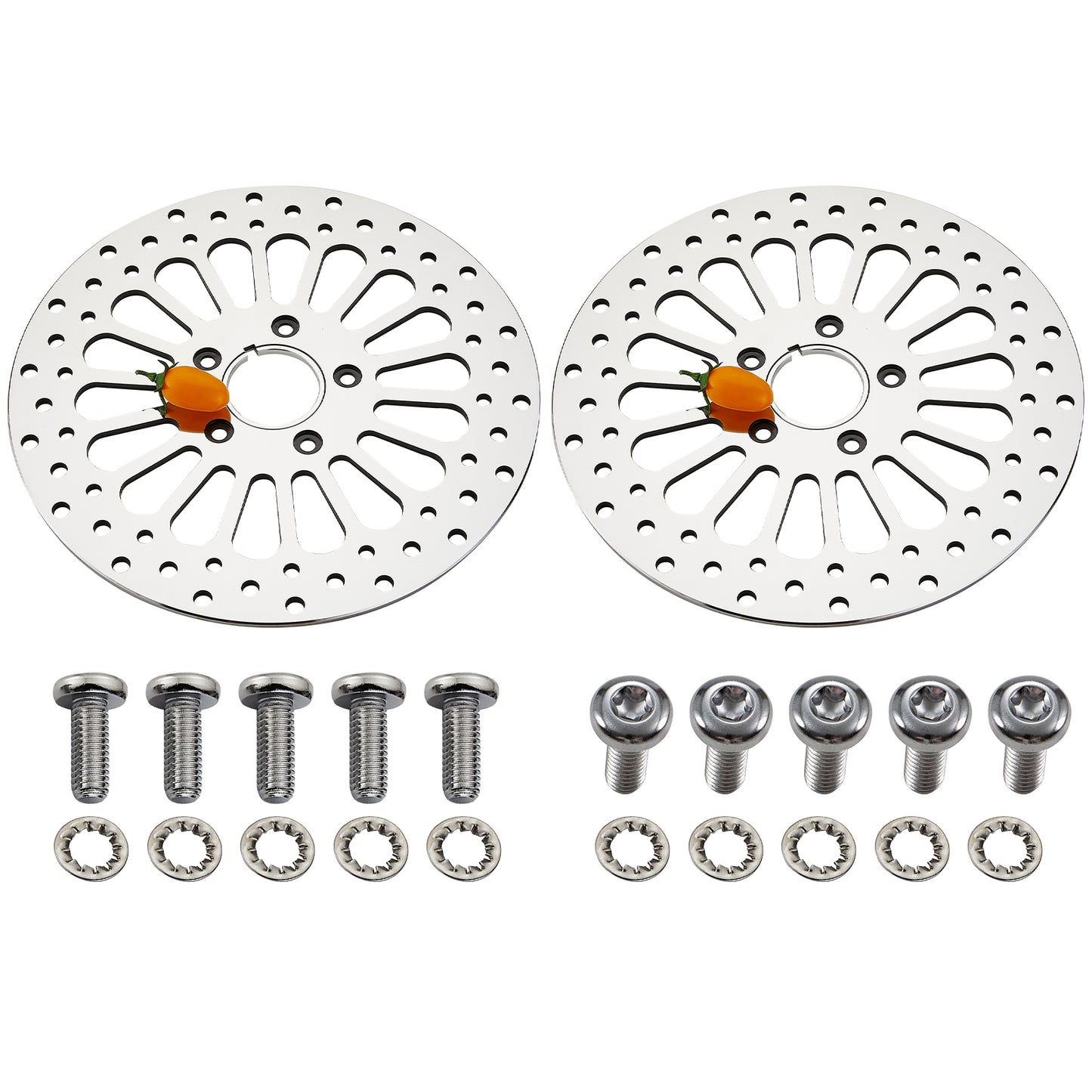 11.5'' Brake Rotor for Harley Davidson Touring Sportster Dyna and Early Super Glide Softail Great Performance Superior Heat Dissipation Brake part