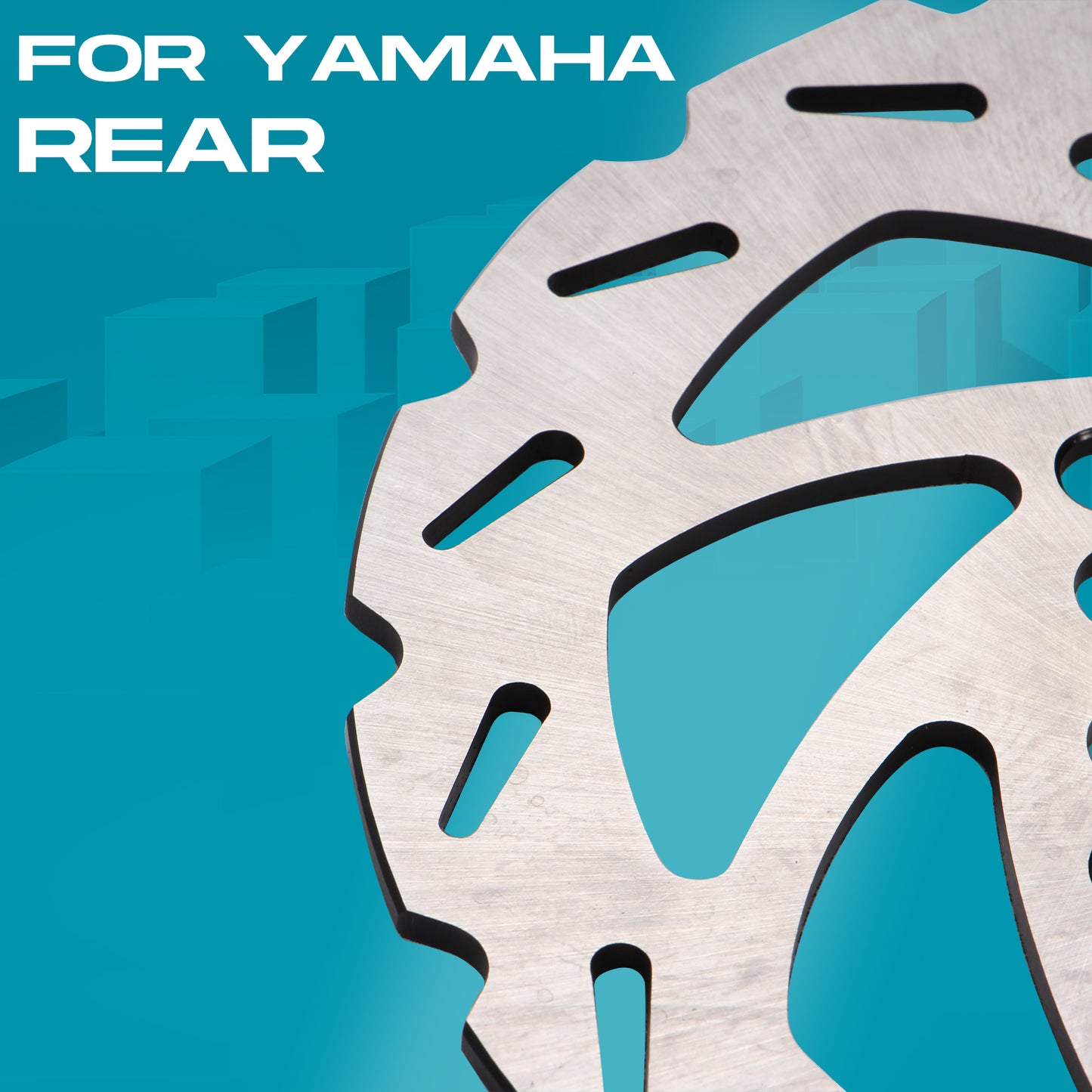 200 ATV Brake Rotor Rear Disc with Bolts for Yamaha Raptor 700 700R YFM700R 2006-2023,YFZ450R 2009-2023,YFZ450 2006-2013,YFZ450X 2010-2011