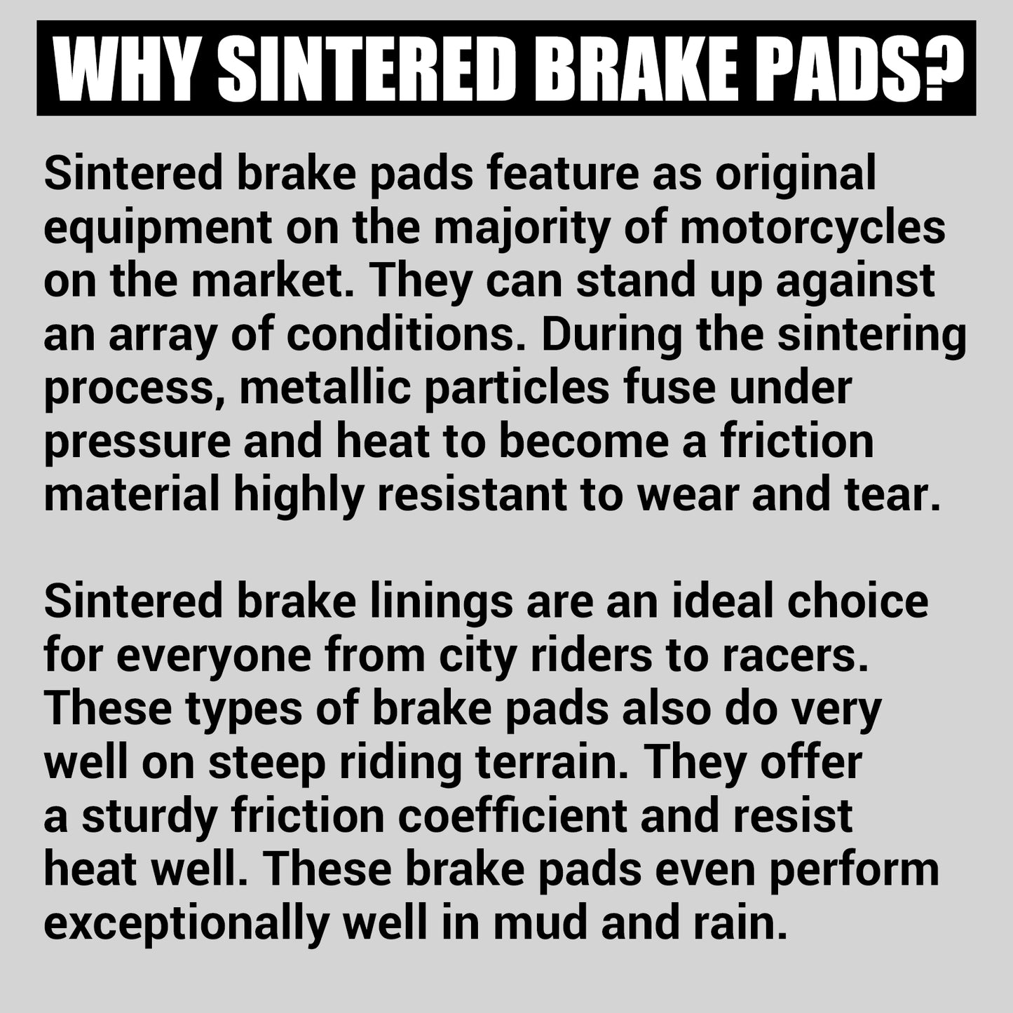 Brake Pads for Harley Davidson Electra Glide Ultra Classic Road King Fatboy Dyna Heritage Softail Night Train Touring,Low Rider, Wide Glide